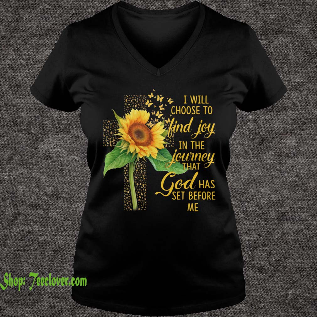I Will Choose To Find Joy In The Journey Sunflower Christian Gift