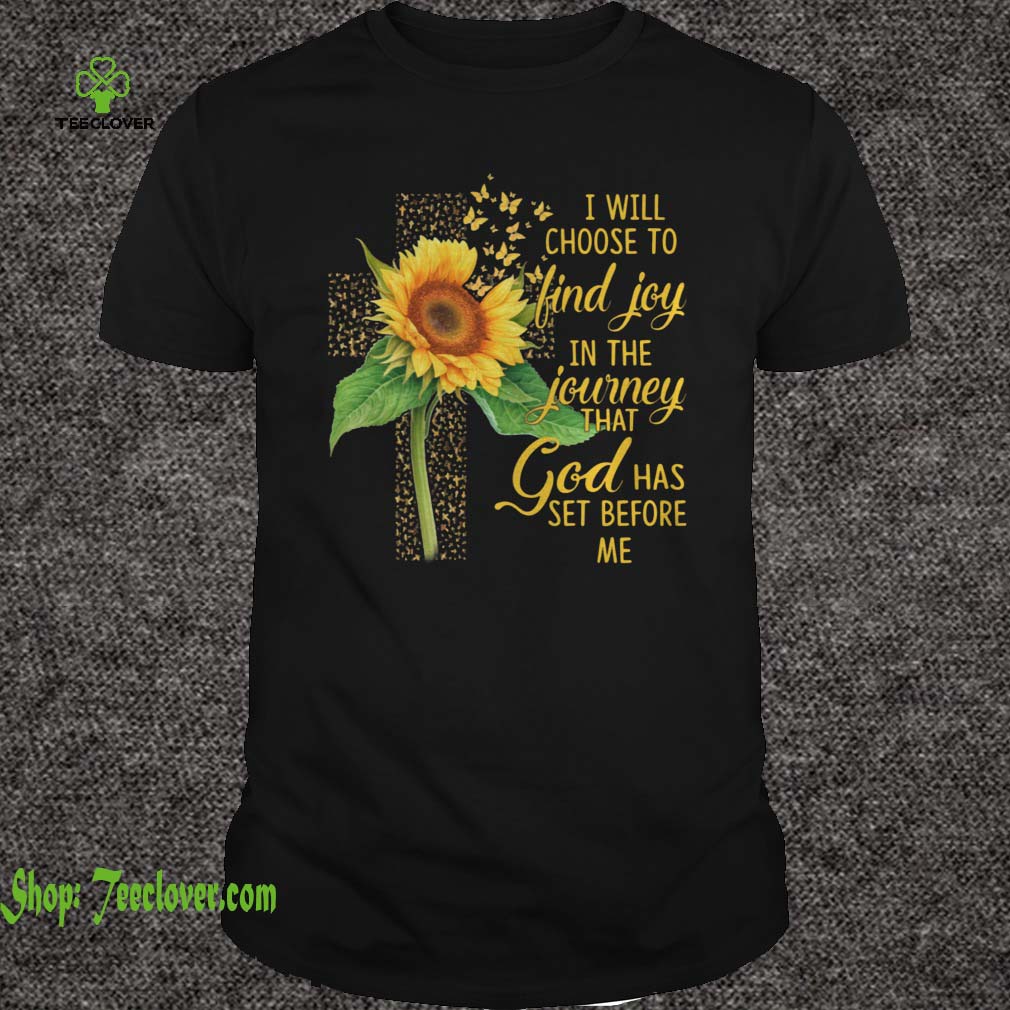 I Will Choose To Find Joy In The Journey Sunflower Christian Gift