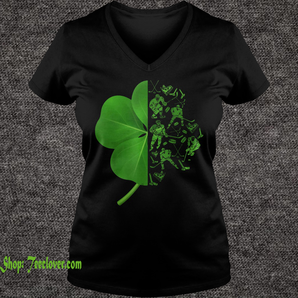 Ice hockey Irish ST Patrick's Day shirt