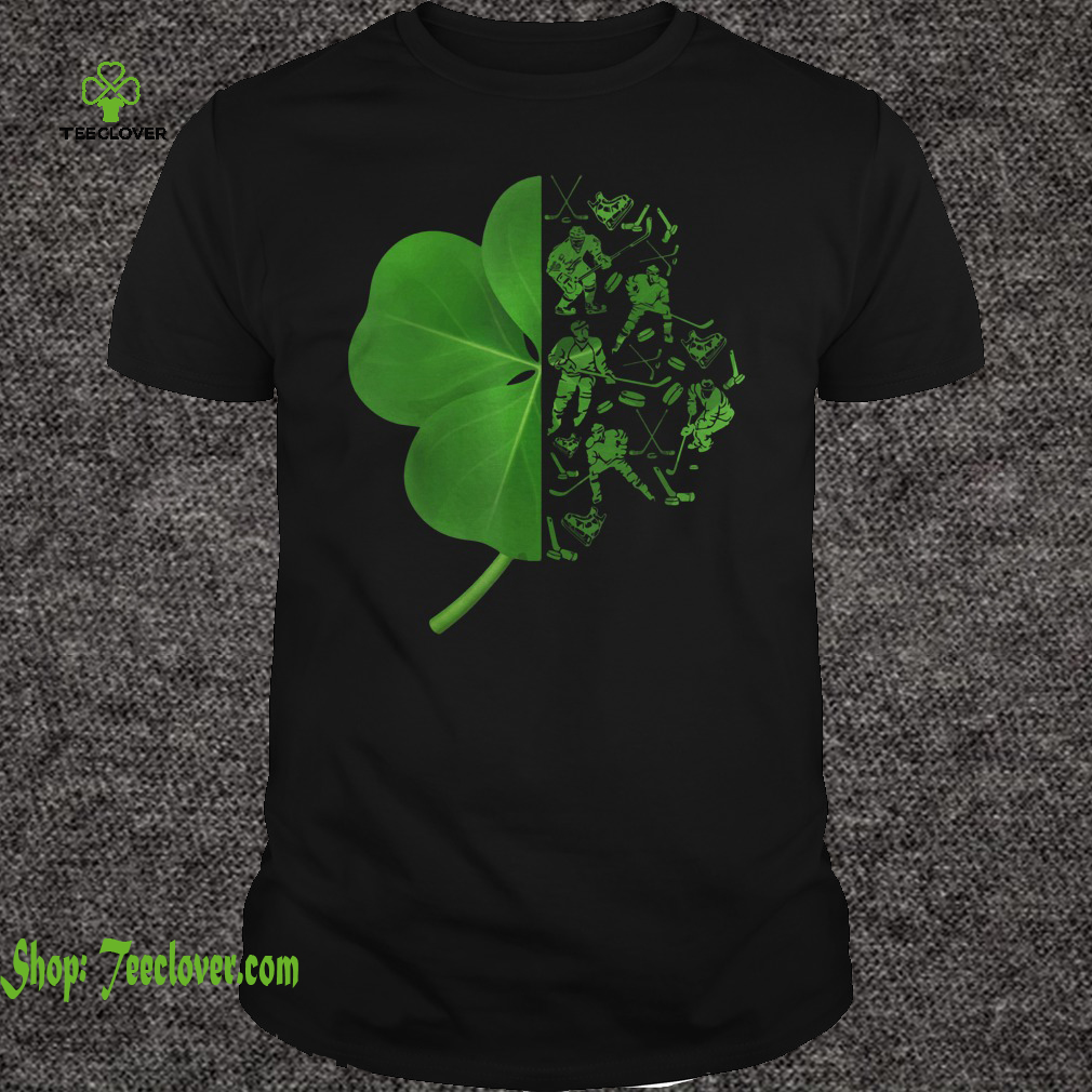 Ice hockey Irish ST Patrick's Day shirt