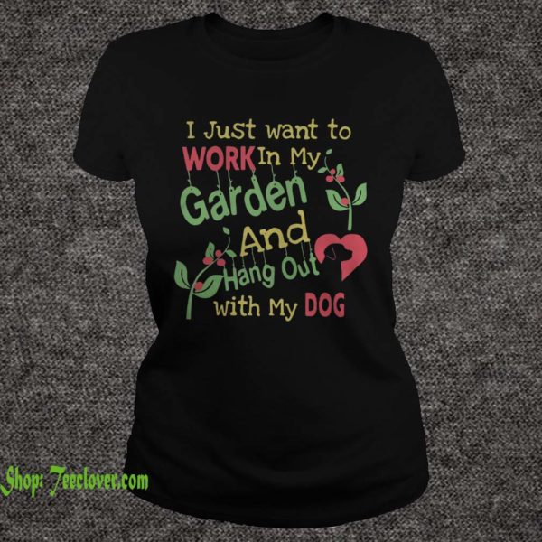 I just want to work in my garden and hang out with my dog