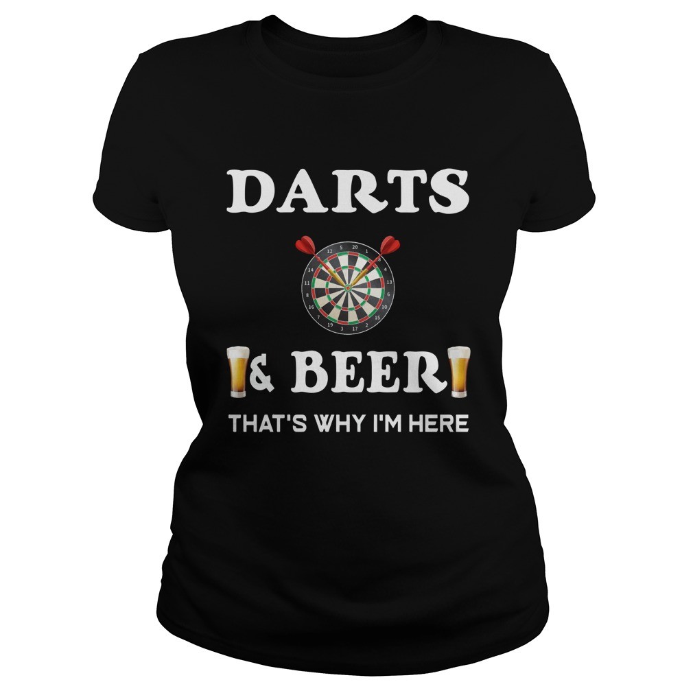 Darts Beer Funny T Shirt for Dart Player Shirt T Shirt 3