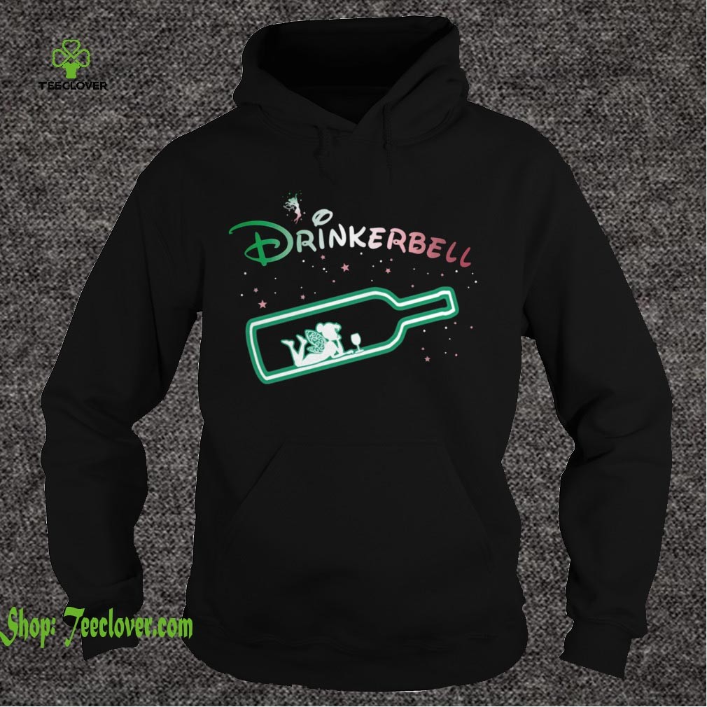 Drinkerbell Funny Drinking Jingle bells Disney Style Gift T-