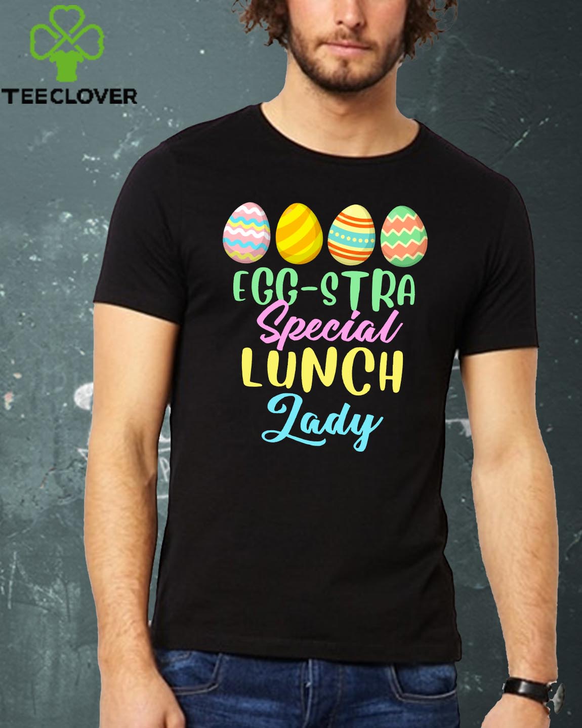 Egg-Stra Special Lunch Lady Funny Easter For Women