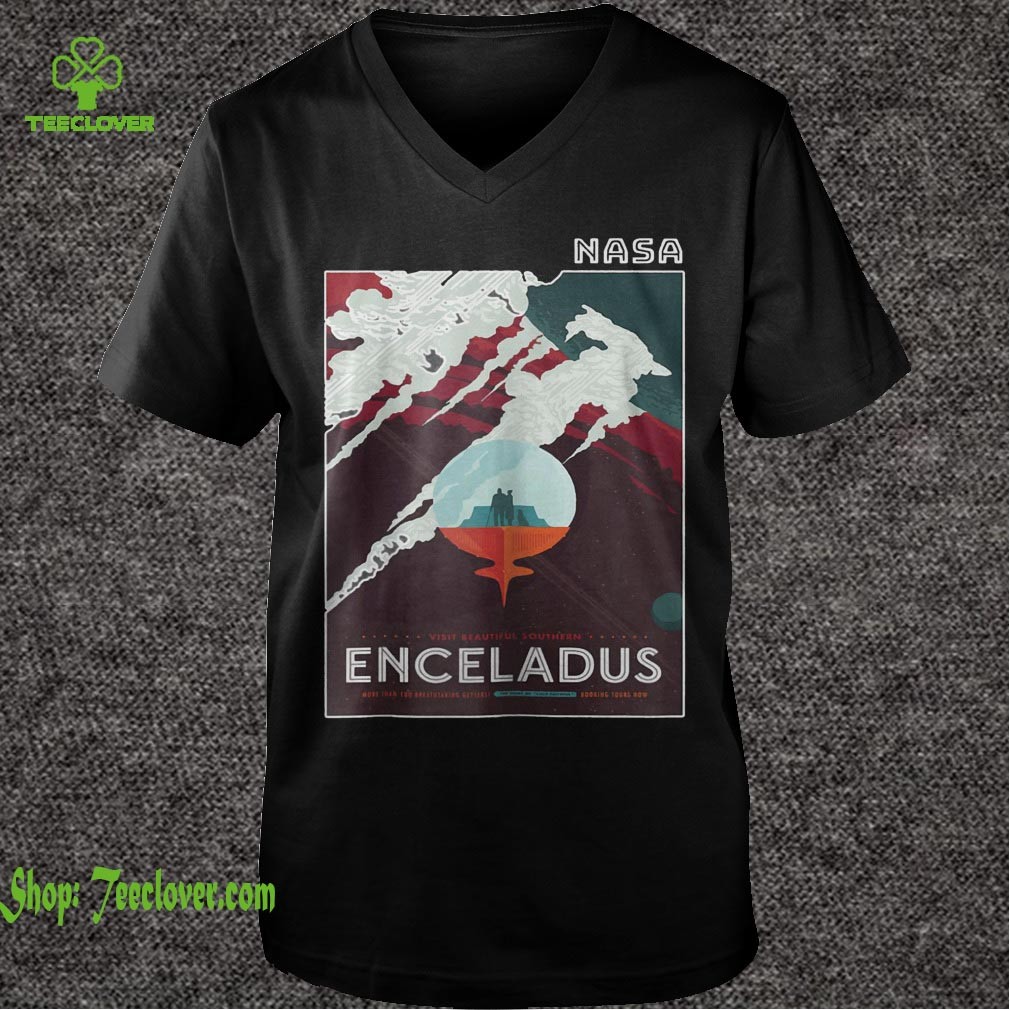 Enceladus Space Tourism NASA Poster