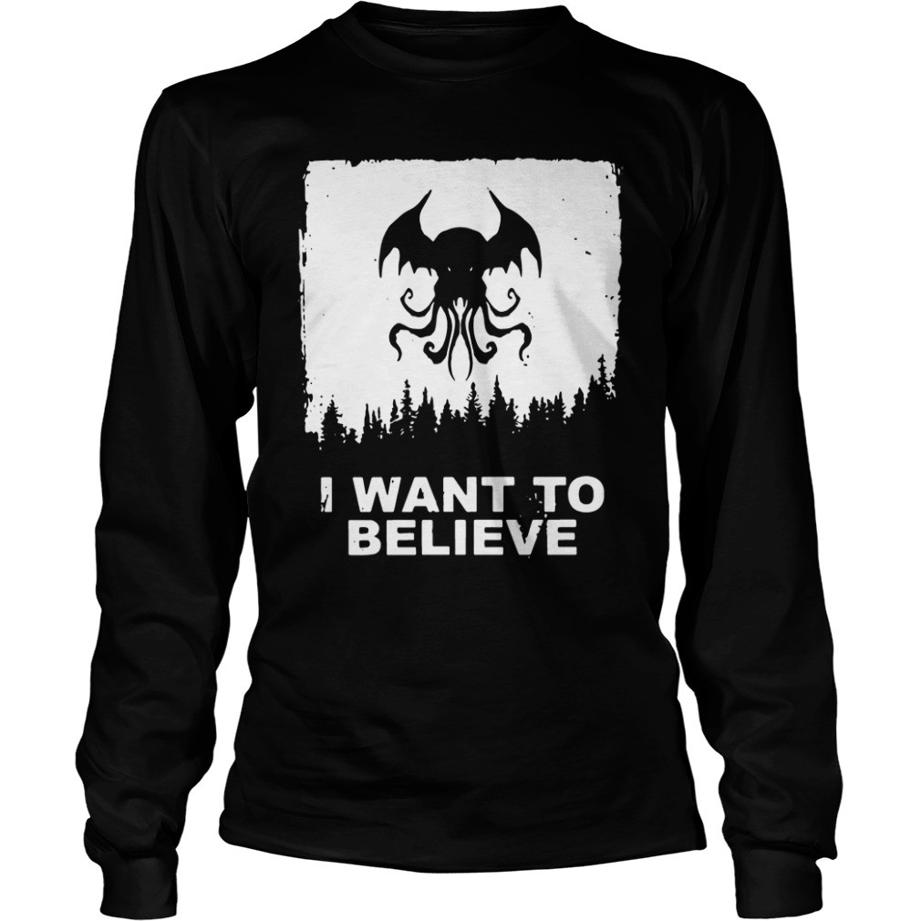 I want to believe shirt 5