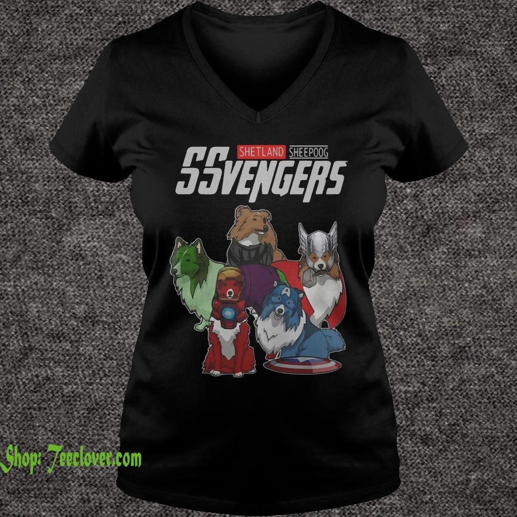 Marvel Avengers Shetland Sheepdog SSvengers