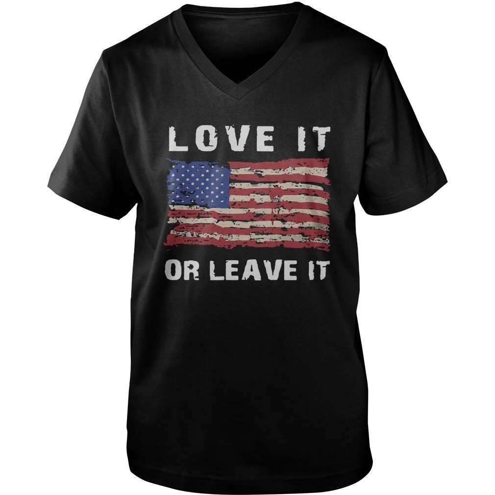 Melania Trump Love it or leave it American flag