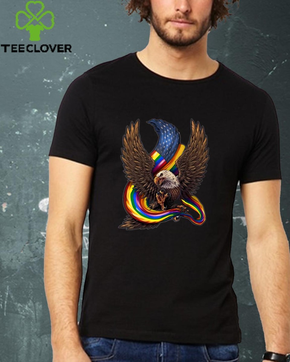 Independence Day Eagle Rainbow LGBT