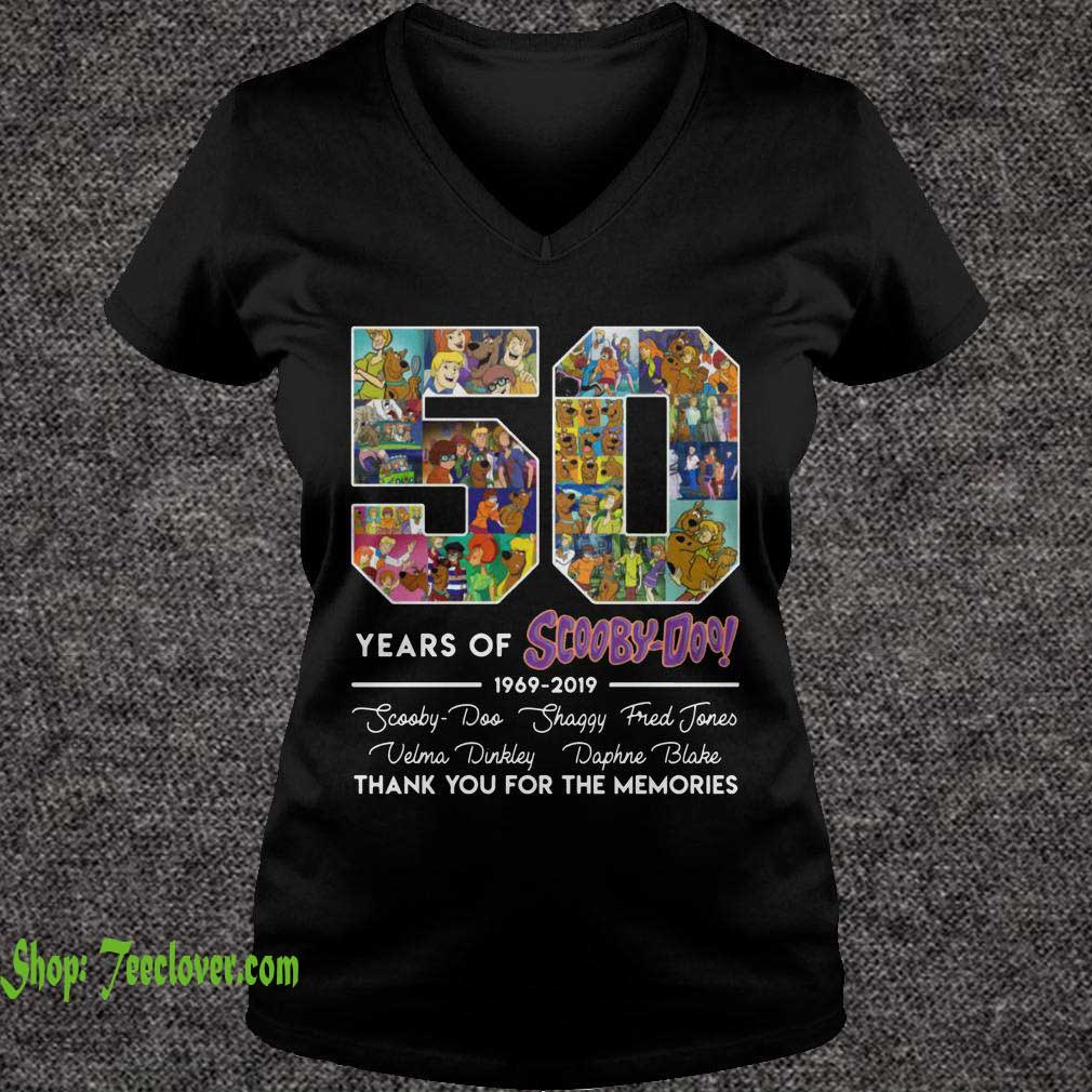 50 Years Of Scooby Doo Anniversary 1969-2019 T-