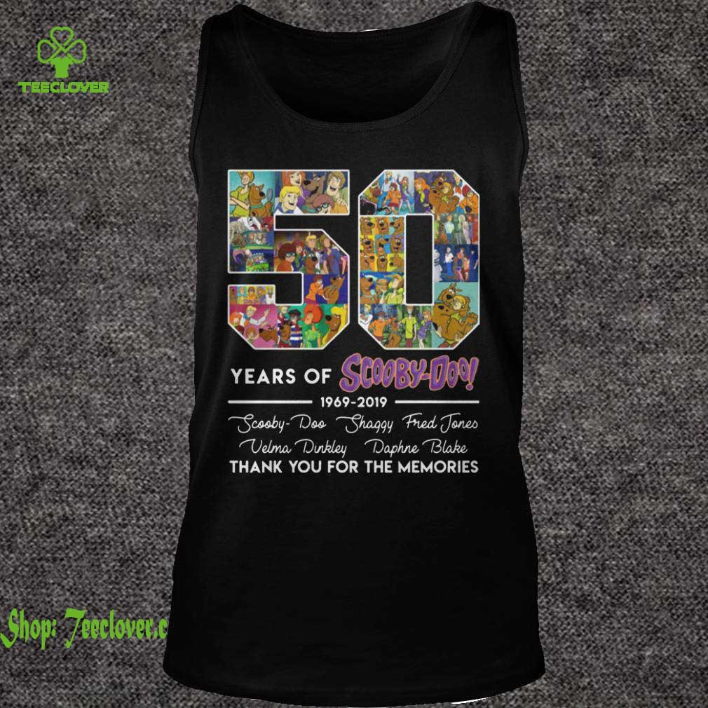50 Years Of Scooby Doo Anniversary 1969-2019 T-