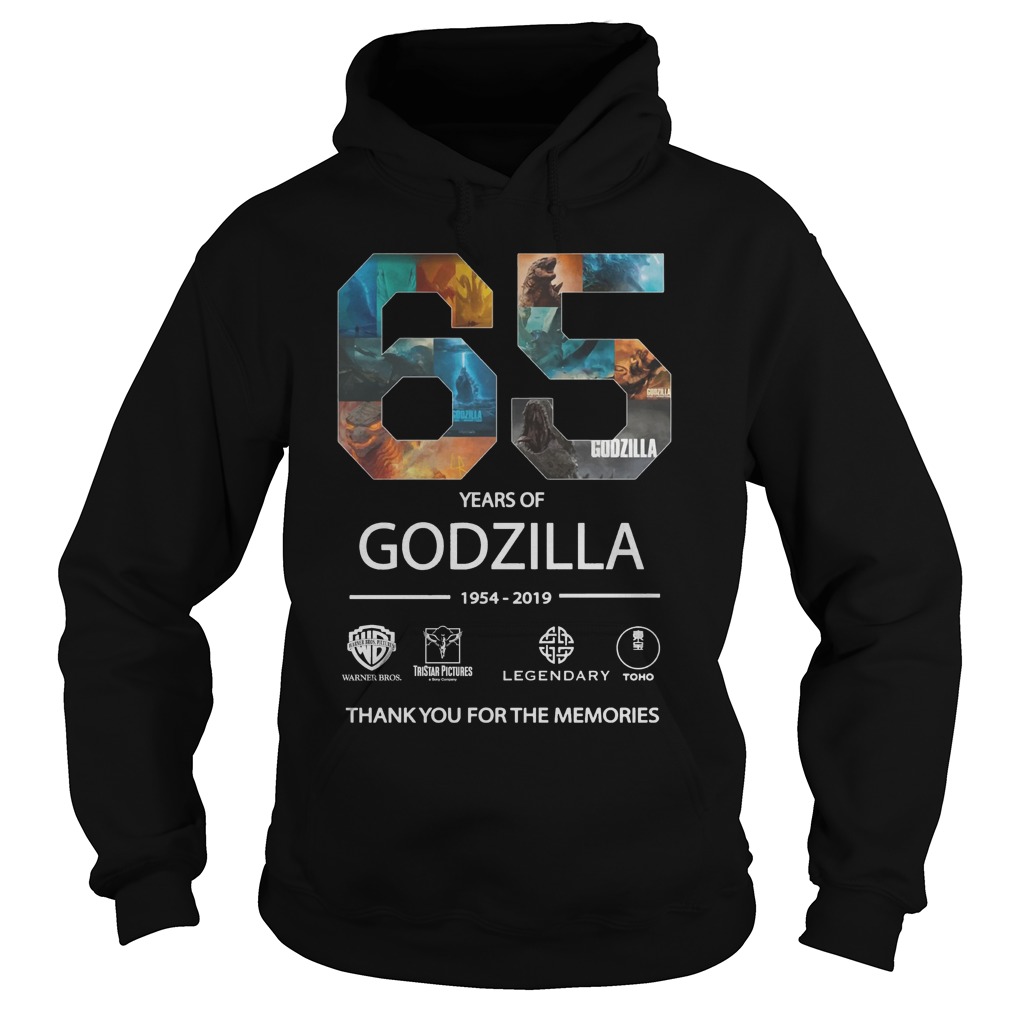 65 Years Of Godzilla 1954-2019 Thank You For The Memories