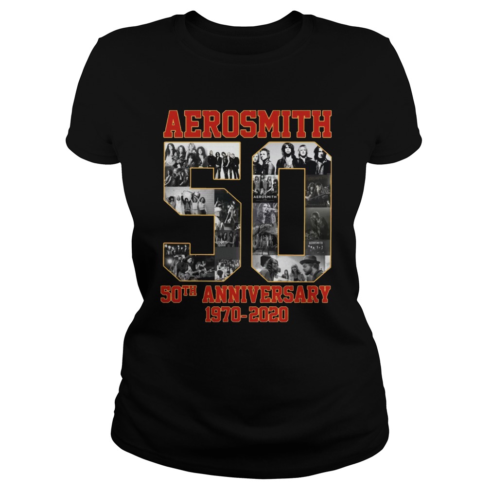 Aerosmith 50th Anniversary 1970-2020 T-