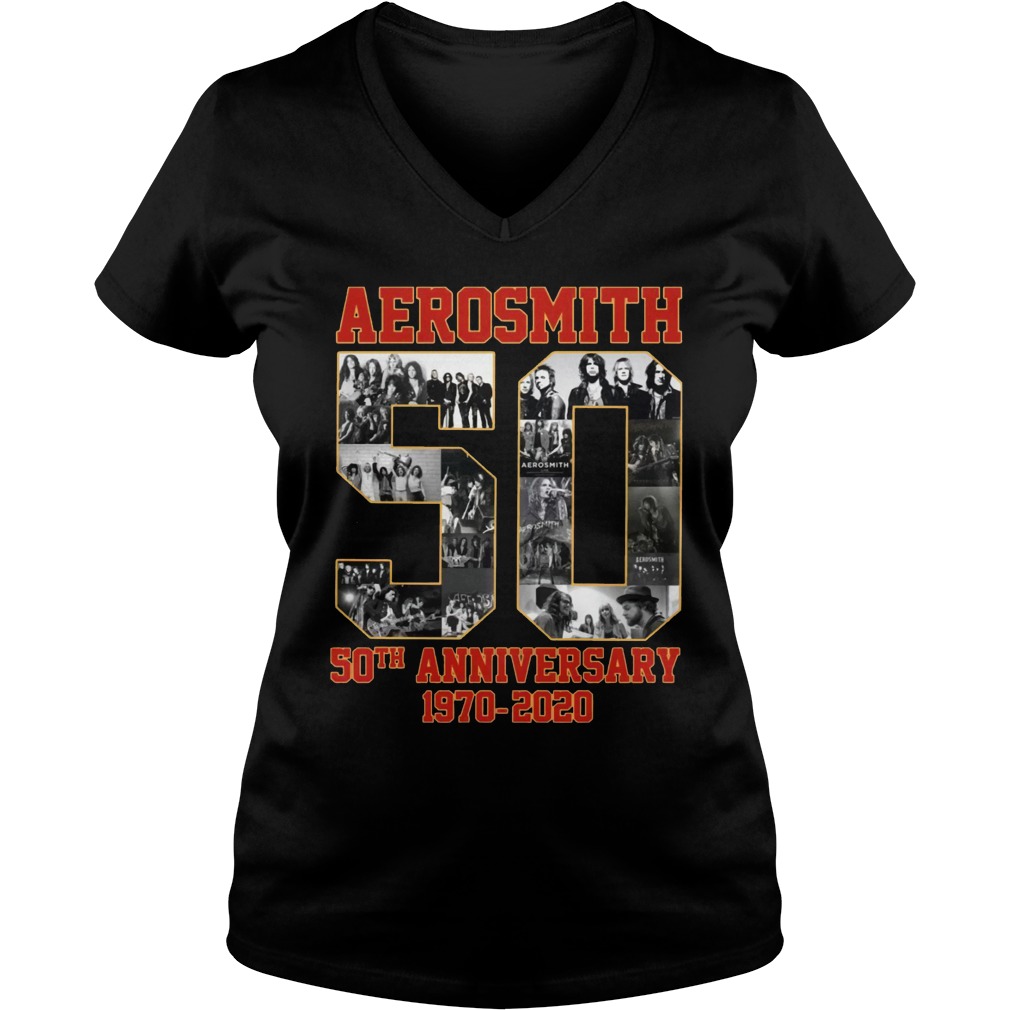 Aerosmith 50th Anniversary 1970-2020 T-