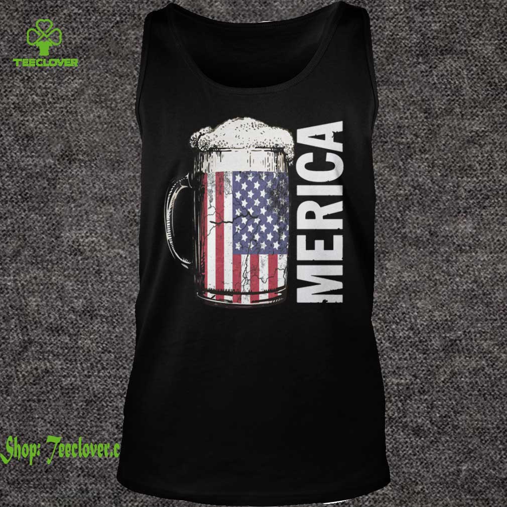 American Beer For Independence 4th Of July Patriotic T-