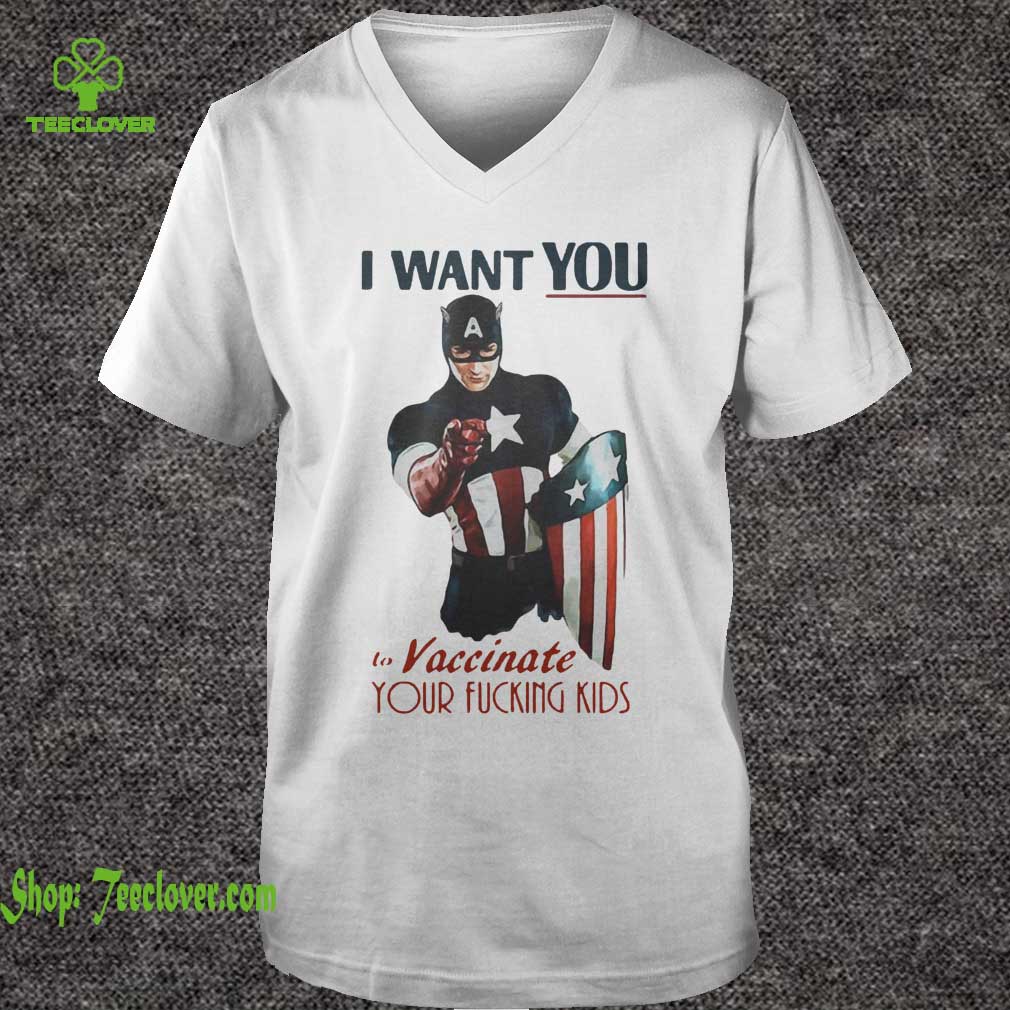 Captian America I want you to vaccinate your fucking kids