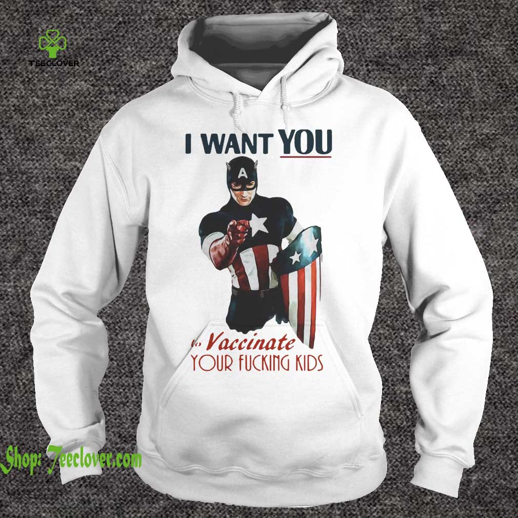 Captian America I want you to vaccinate your fucking kids