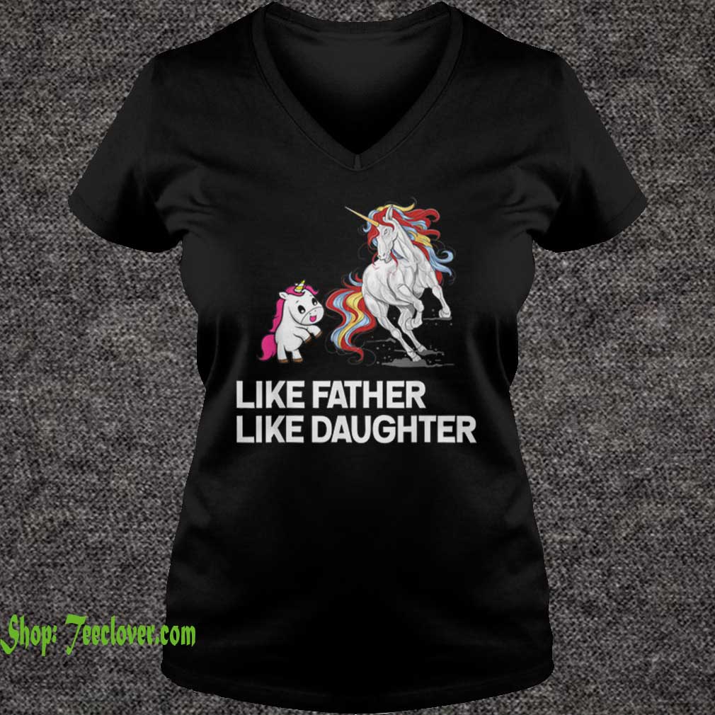 Dad Unicorn Father Daughter Fathers Day