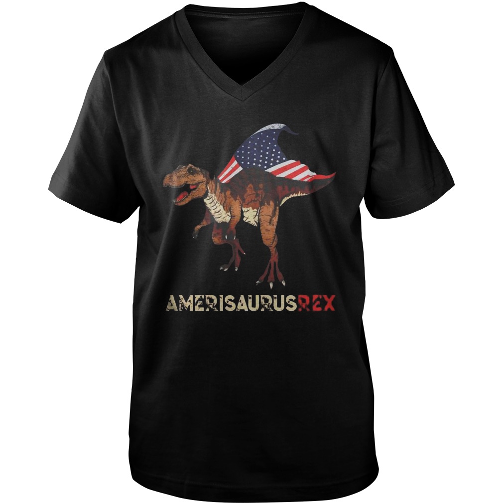 Dinosaur TRex American flag Ameri Saurus Rex 4th of July