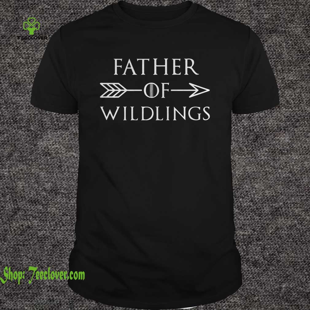 Fathers Day Gift T-hoodie, sweater, longsleeve, shirt v-neck, t-shirt Dad Of Wildlings Personalization Kids Names t