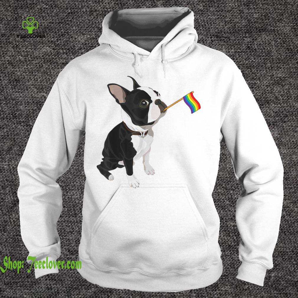 Gay Pride Flag Boston Terrier LGBT Pride Gifts