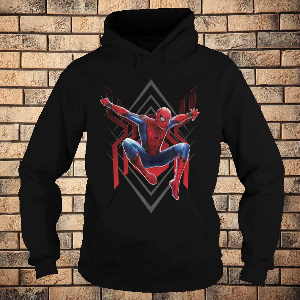 Marvel Spider-man Far From Home Geometric Jumping Portrait Premium