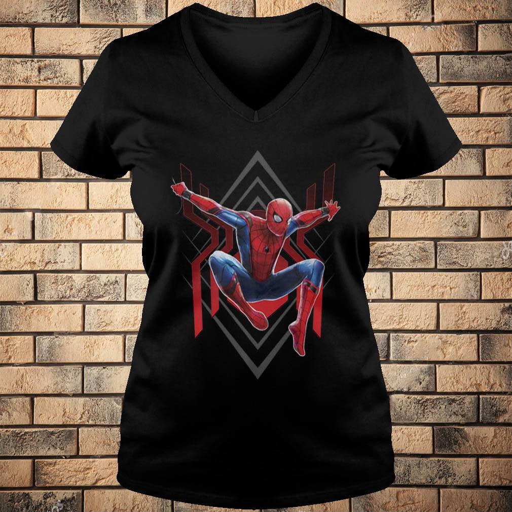 Marvel Spider-man Far From Home Geometric Jumping Portrait Premium