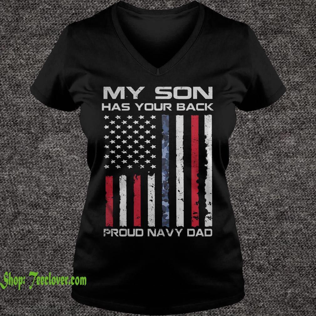 My son has your back proud navy