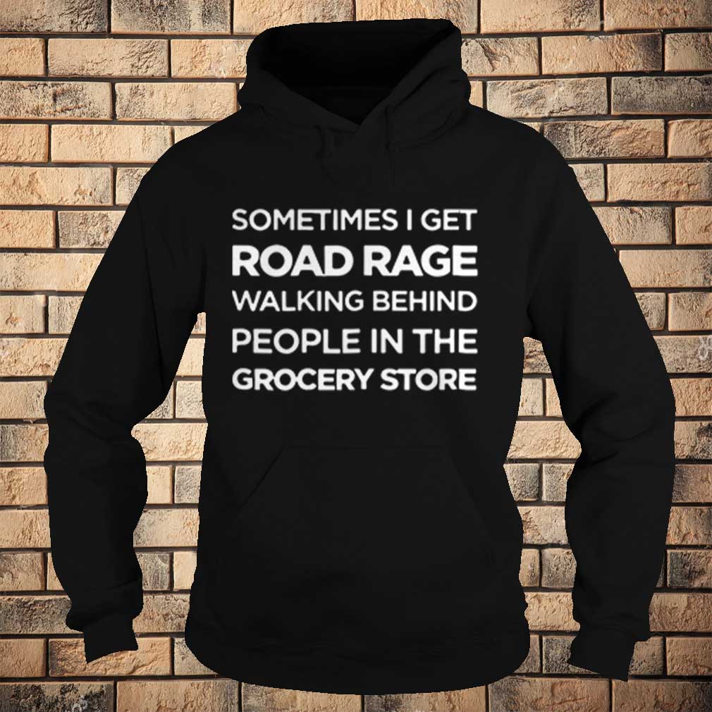 Road Rage Walking Behind People In The Grocery