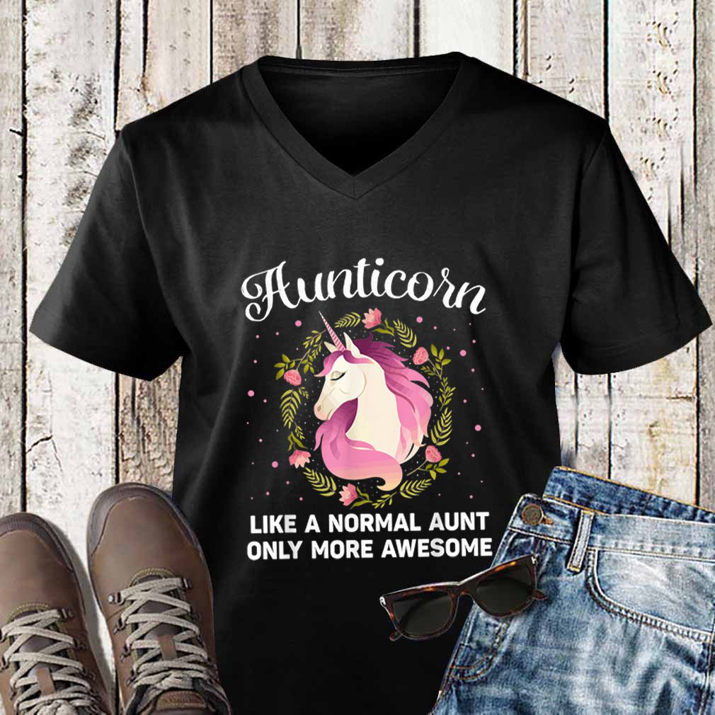 Aunticorn Like A Normal Aunt Only More Awesome Unicorn hoodie, sweater, longsleeve, shirt v-neck, t-shirt