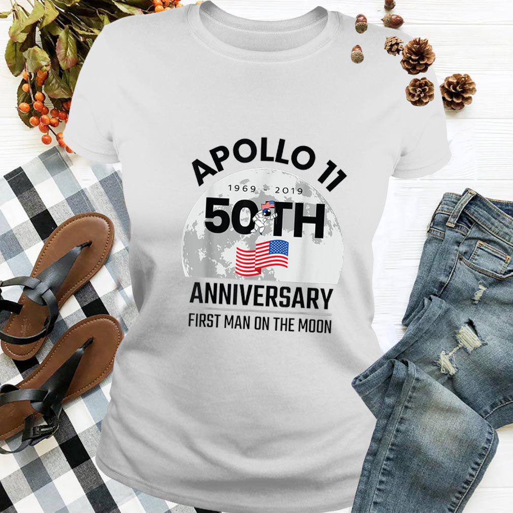 Awesome 2019 Apollo 11 50th Anniversary First Man on the Moon hoodie, sweater, longsleeve, shirt v-neck, t-shirt