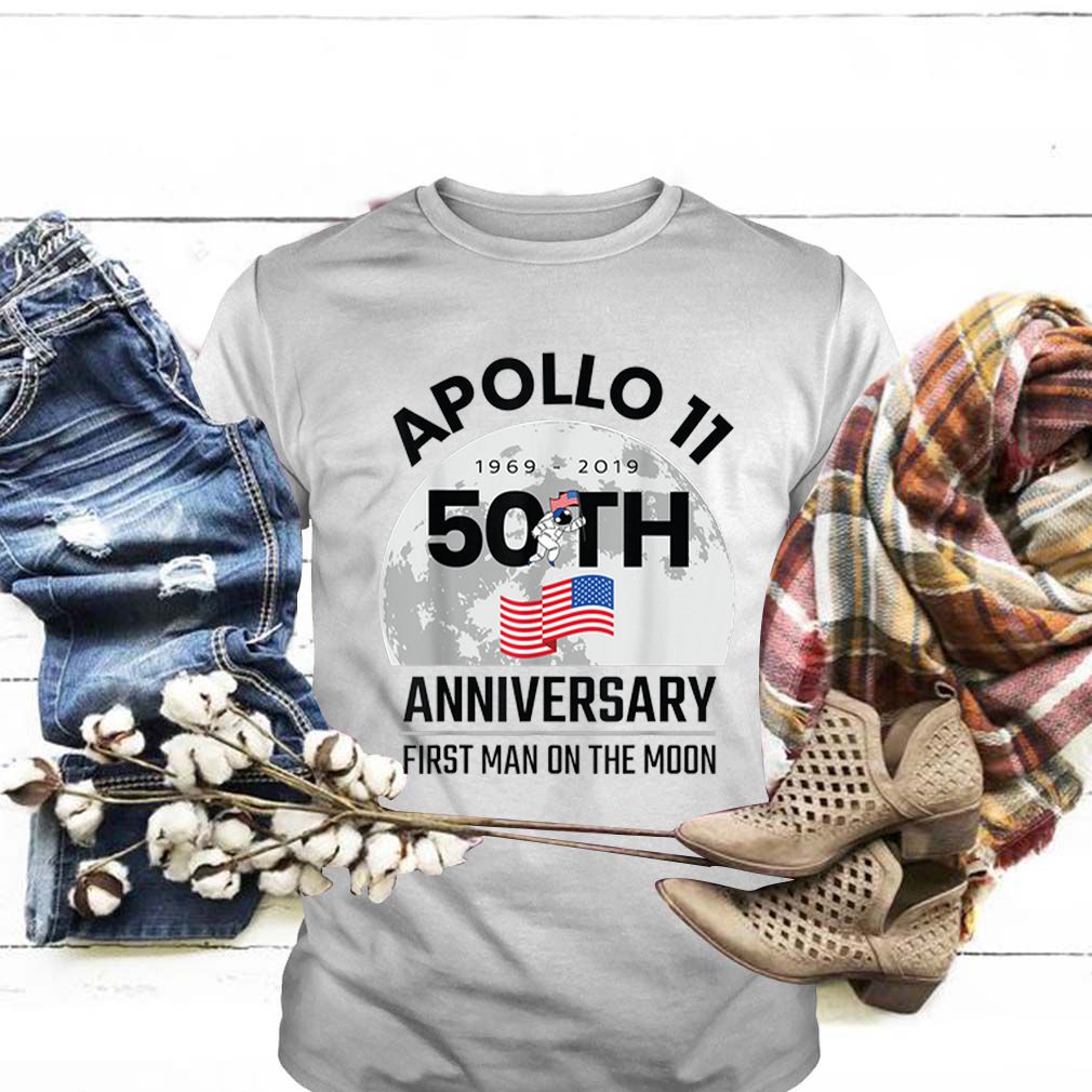 Awesome 2019 Apollo 11 50th Anniversary First Man on the Moon hoodie, sweater, longsleeve, shirt v-neck, t-shirt