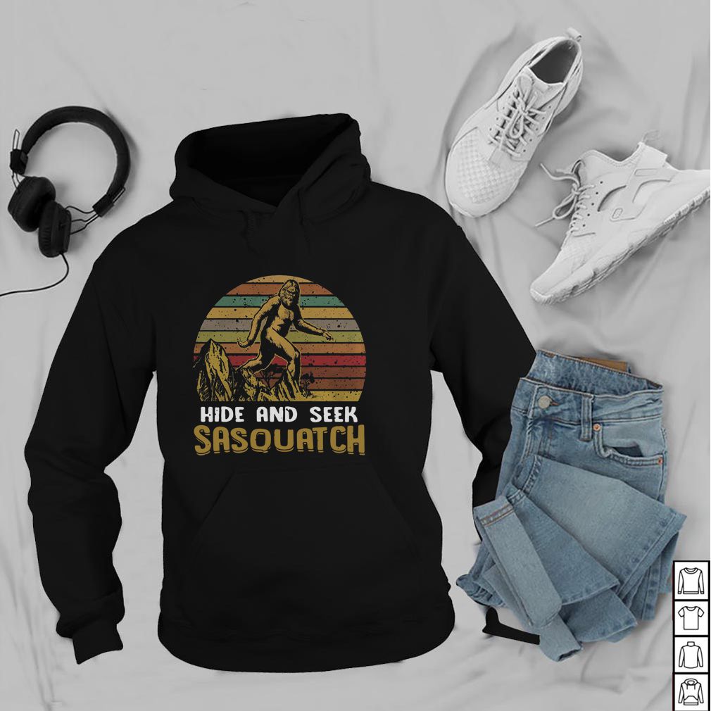 Bigfoot hide and seek sasquatch vintage hoodie, sweater, longsleeve, shirt v-neck, t-shirt