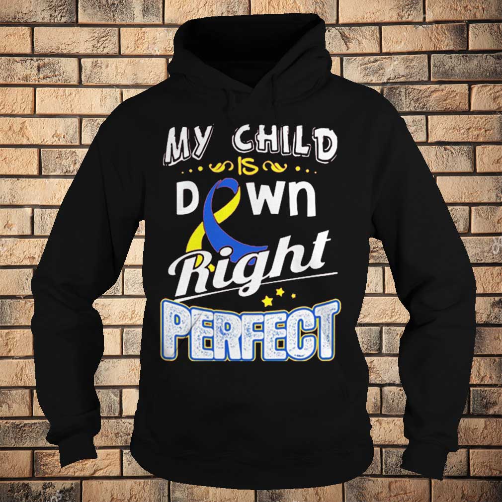 Down Syndrome Awareness My child is down right perfect