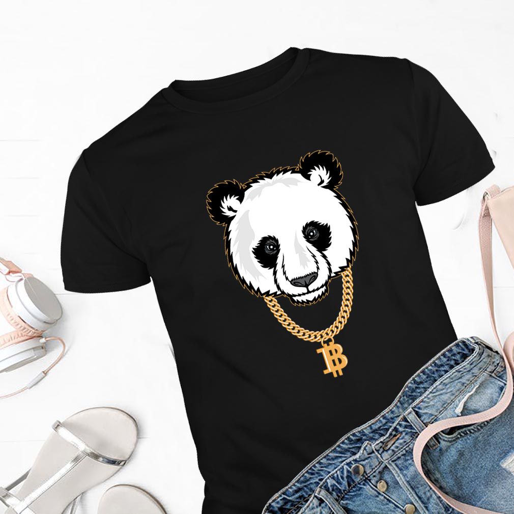 Funny Gangster Panda Bitcoin Cryptocurrency hoodie, sweater, longsleeve, shirt v-neck, t-shirt