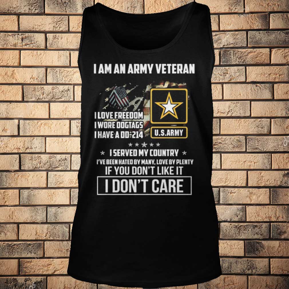 I am an army veteran i love freedom i wore dogtags i have a DD-214