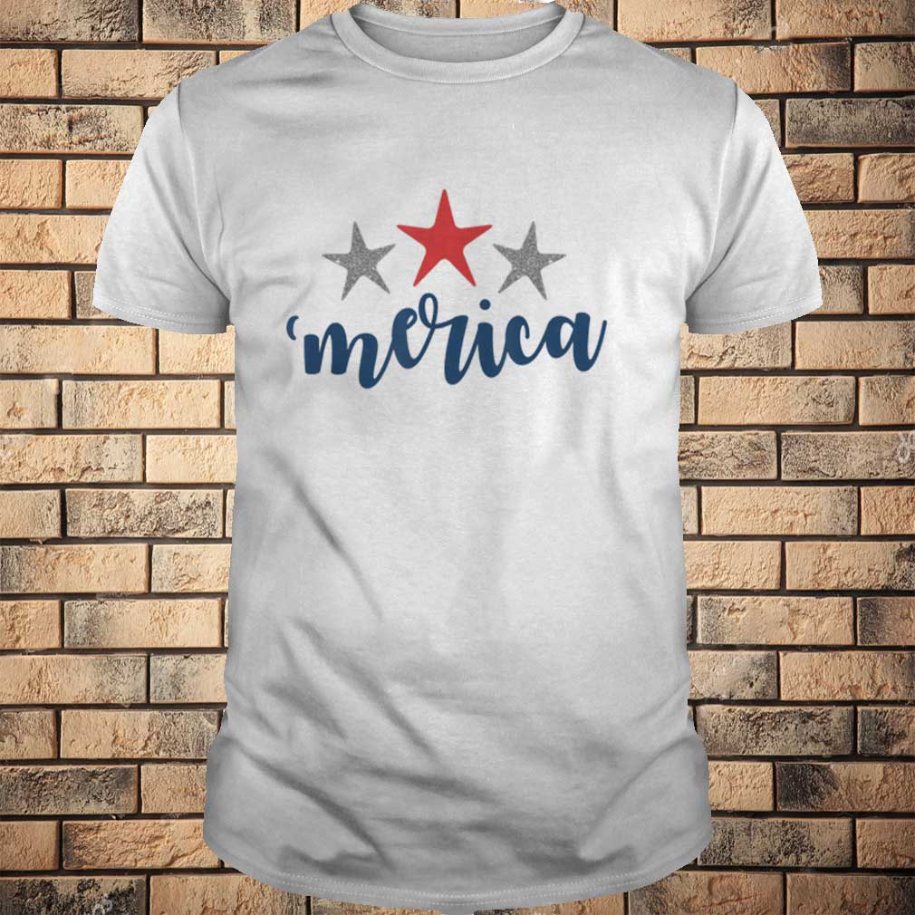Merica stars Patriotic 4th of July Flag Labor Memorial Day