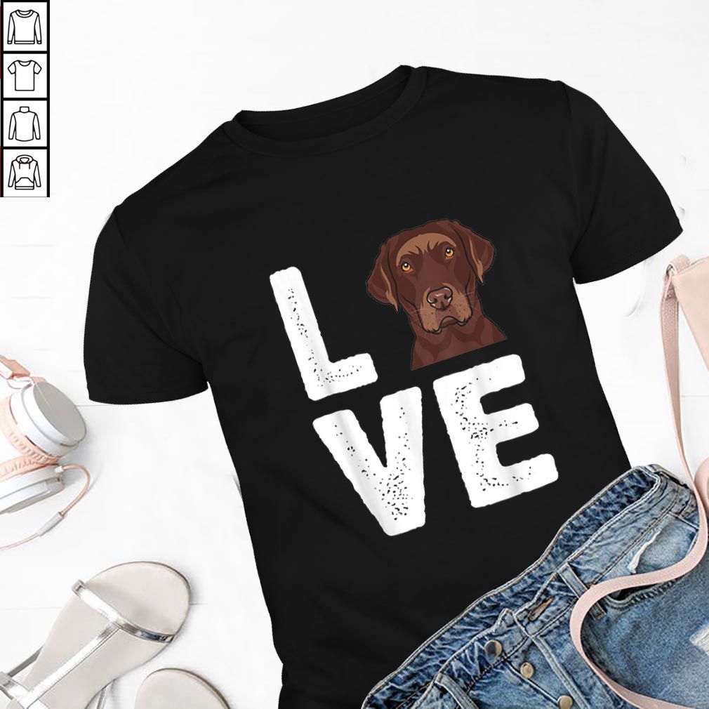 Official Chocolate Labrador I Love My Chocolate Lab hoodie, sweater, longsleeve, shirt v-neck, t-shirt