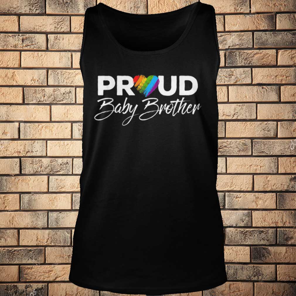 Proud Baby Brother Gay Pride Month LGBTQ