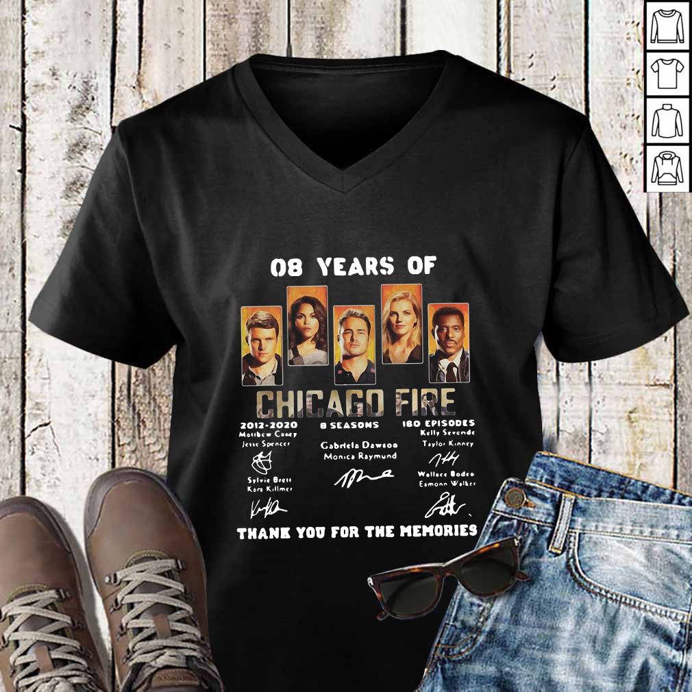08 years of Chicago Fire thank you for the memories hoodie, sweater, longsleeve, shirt v-neck, t-shirt