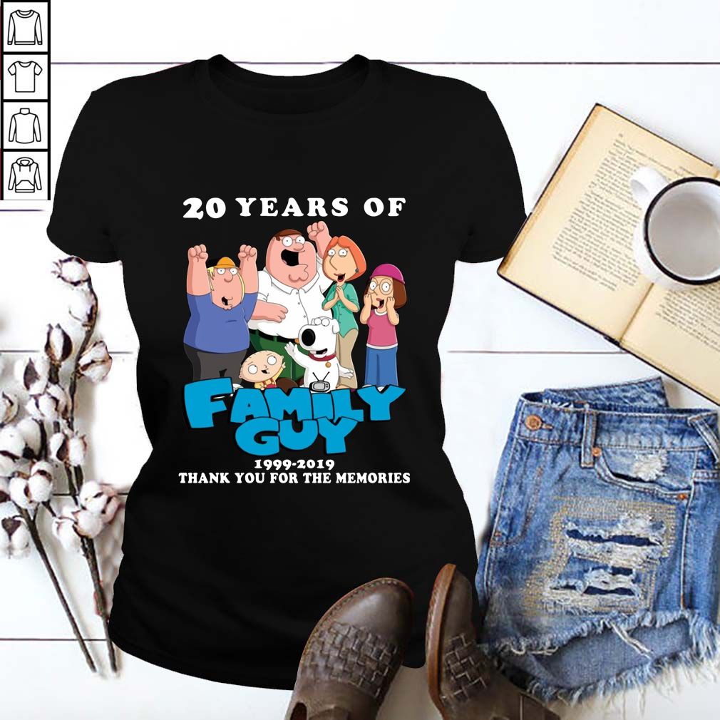 20 Years Of Family Guy Anniversary Funny T-Shirt