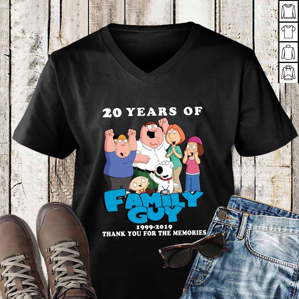 20 Years Of Family Guy Anniversary Funny T-Shirt