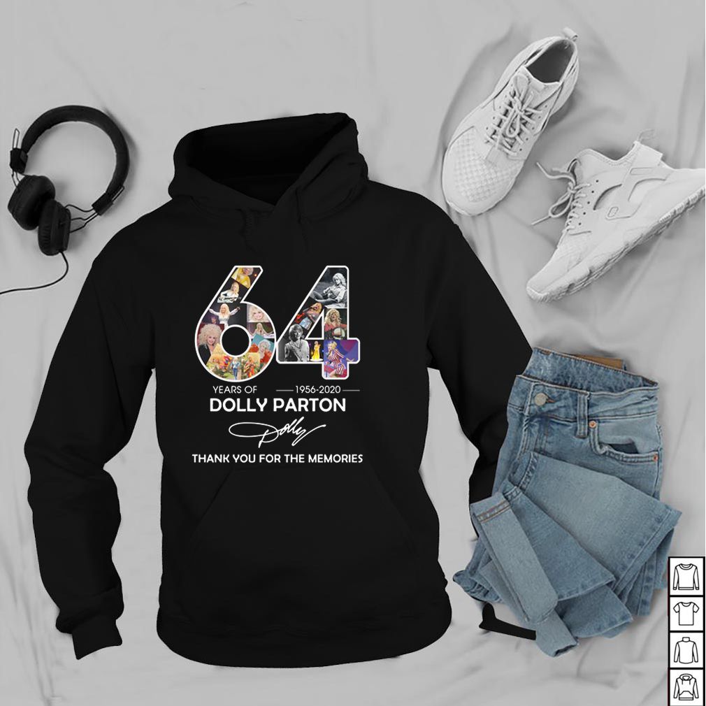 64 Years Of Dolly Parton 1956-2020 Thank You For The Memories hoodie, sweater, longsleeve, shirt v-neck, t-shirt