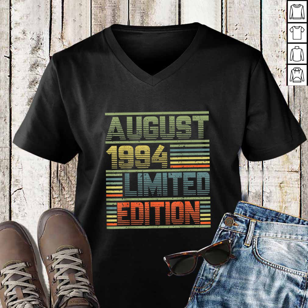 August 1994 25th Birthday 25 Years Old hoodie, sweater, longsleeve, shirt v-neck, t-shirt