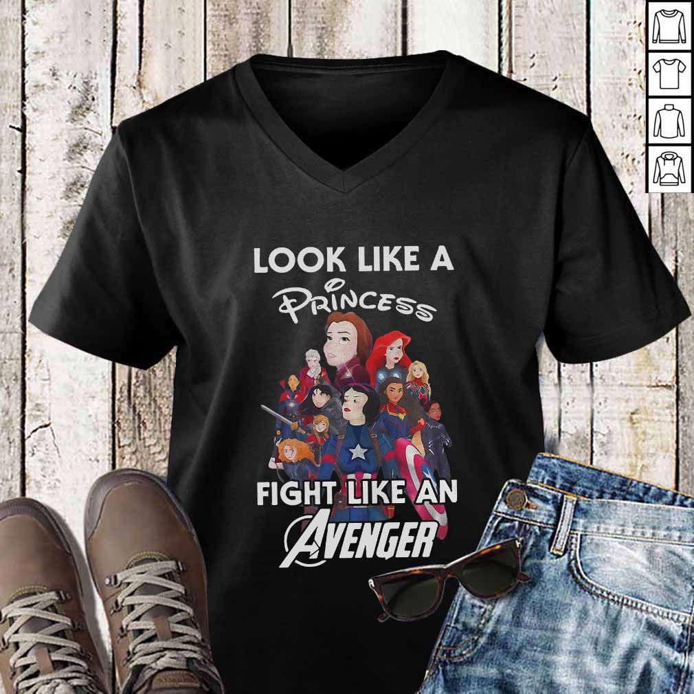 Avenger Disney look like a princess fight like an Avenger shirt