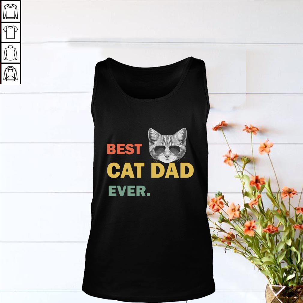 Best Cat Dad Ever T-Shirt Cat-Daddy Gift Shirts T-Shirt