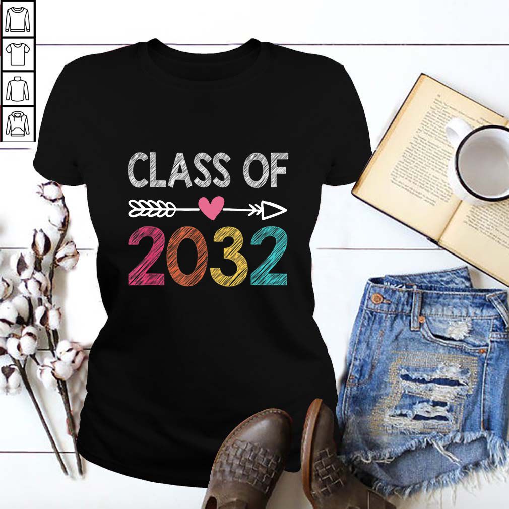 Class Of 2032 Shirt Pre-k Graduate Preschool Graduation Shirt