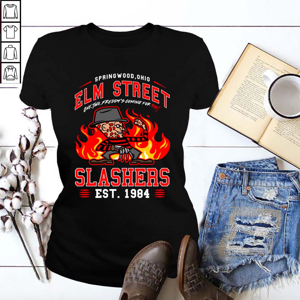 Elm street slashers t-hoodie, sweater, longsleeve, shirt v-neck, t-shirt