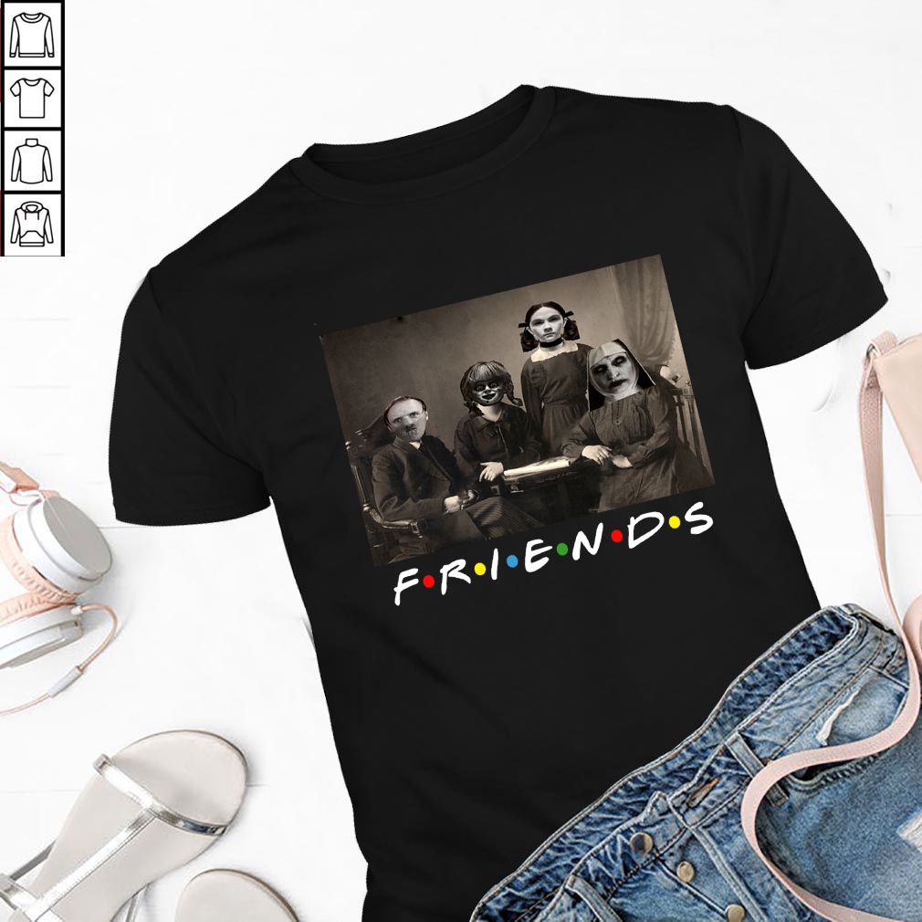 Friends Horror Movie Creepy Halloween Funny T-Shirt (6)