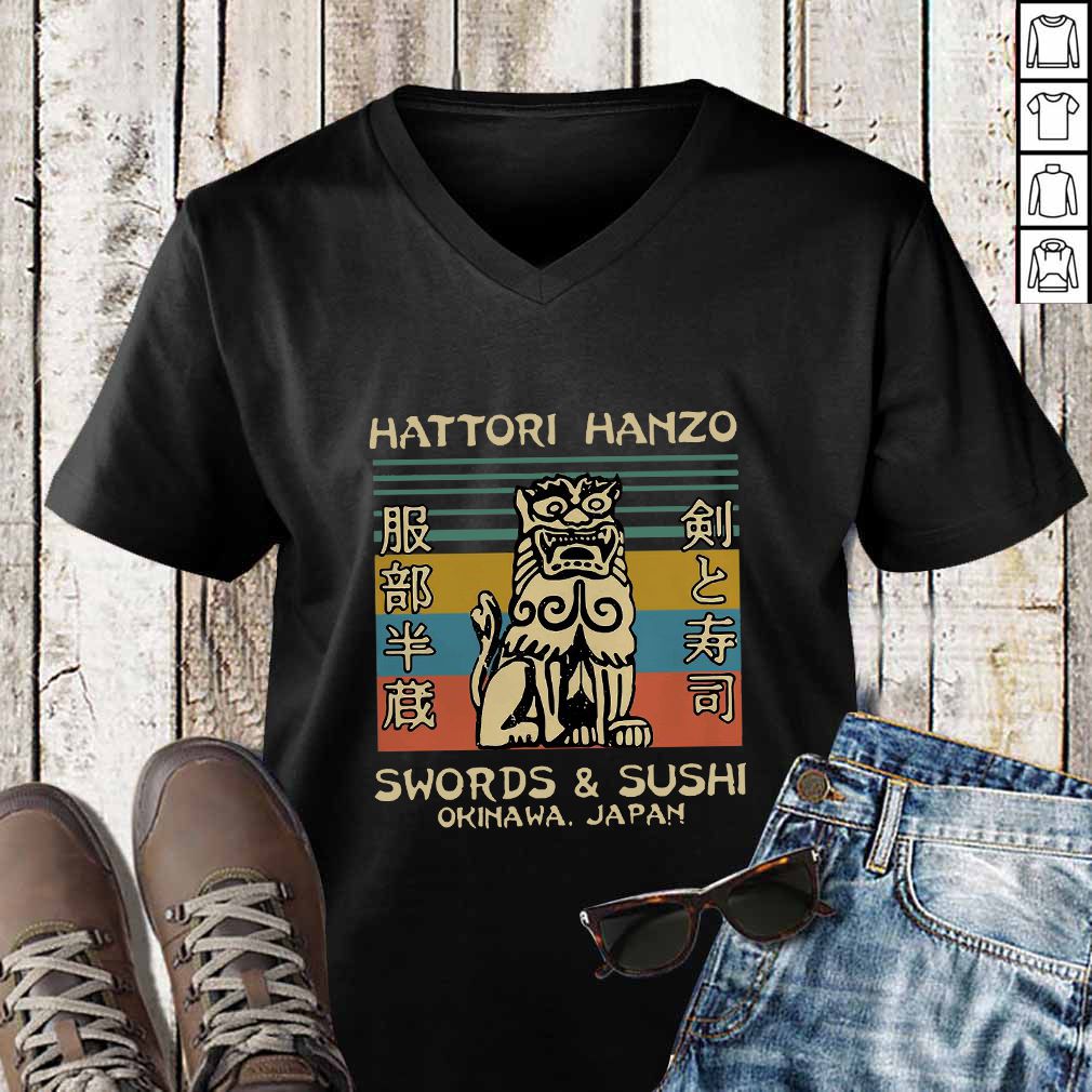 Hattori Hanzo Swords and Sushi Okinawa Japan vintage hoodie, sweater, longsleeve, shirt v-neck, t-shirt